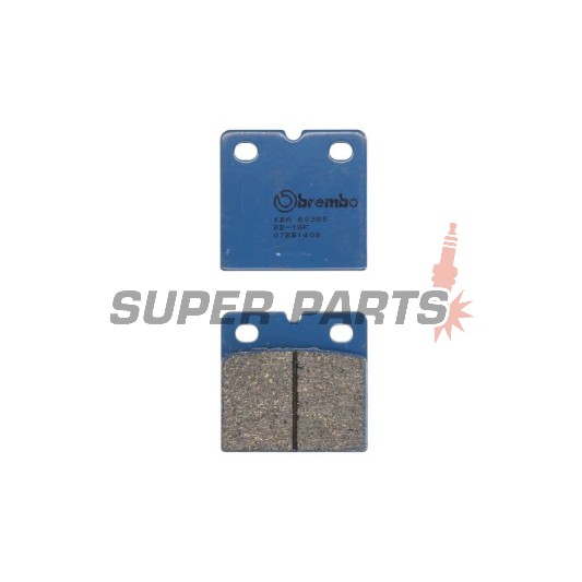 Τακάκια φρένων -BREMBO- 07BB1408, Aprilia AF1, Benelli 350/500/650/SEI, BMW K/R/K1, Ducati Monster/SS/Paso, Laverda, Moto Guzzi California/Le Mans, MZ ETZ/Saxon/Silver Star 1974-2007