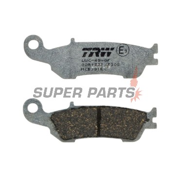 Τακάκια φρένων -TRW- MCB791EC, Yamaha WR 250F/450F (2015-2020), YZ 125/250/250F/450F/FX/X (2007-2020)