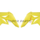 Μπροστινά πλαϊνά πλαστικά -POLISPORT- κίτρινα, SUZUKI RM-Z 250 2007-2009