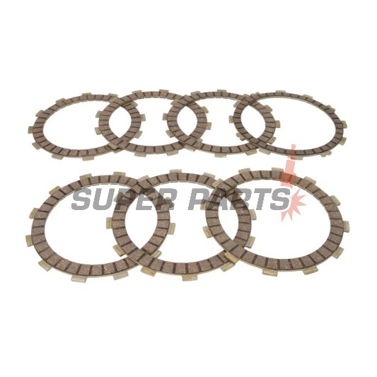 Σετ δίσκων συμπλέκτη -4 RIDE- TCS1265, Honda CB 400 Super Four, CB 750 Night Hawk, CB 750F2 Seven Fifty (1992-2005)