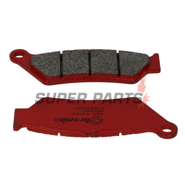 Τακάκια φρένων -BREMBO- 07BB03SA, Aprilia ETV/Moto/Pegaso/RS 125-1000, BMW C1/F/G/R 125-1250GS, Ducati GT/Sport/Paul Smart 1000, Honda CB/FX/NT/NX/SLR 500-650, KTM Adventure/Enduro/Super 690-990, Moto Guzzi 750-1200, Morini 1200, Yamaha DT/XT 125-660