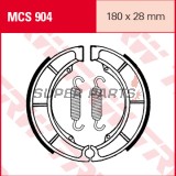 Σιαγόνες φρένων -TRW- MCS904, 180x28mm, Suzuki GSX400S Sport (1986-1987)