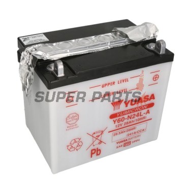 Μπαταρία -YUASA- Y60-N24L-A, 30Ah 12V