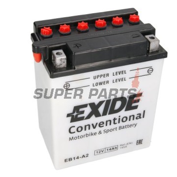 Μπαταρία -EXIDE- YB14-A2, 14Ah 12V