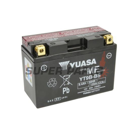 Μπαταρία -YUASA- YT9B-BS, 8Ah 12V