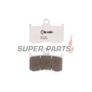 Τακάκια φρένων -BREMBO- 07KA23LA, Indian Chieftain/Roadmaster/Scout/Springfield, Kawasaki Z/ZX-9R, Suzuki B-King/GSX-S 750, Triumph Daytona/Speed Triple/Street Triple/Tiger, Victory Cross Country/Hammer/Kingpin/Vegas