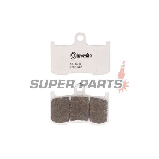 Τακάκια φρένων -BREMBO- 07KA23LA, Indian Chieftain/Roadmaster/Scout/Springfield, Kawasaki Z/ZX-9R, Suzuki B-King/GSX-S 750, Triumph Daytona/Speed Triple/Street Triple/Tiger, Victory Cross Country/Hammer/Kingpin/Vegas