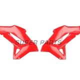 Μπροστινά πλαϊνά πλαστικά -POLISPORT- κόκκινα, HONDA CRF 250/450 2021-2023