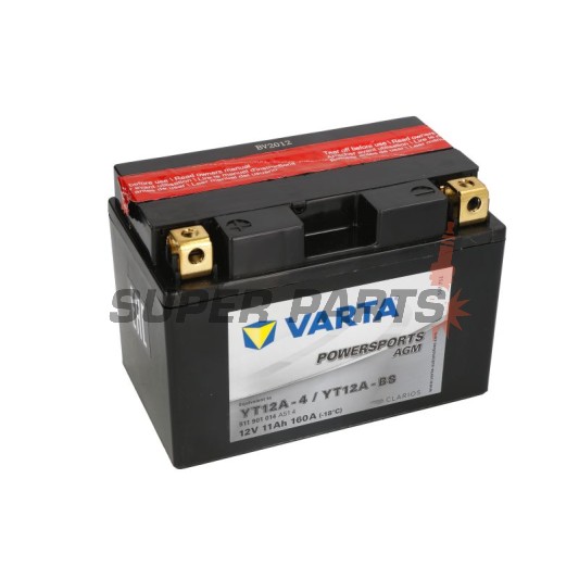 Μπαταρία -VARTA- YT12A-BS, 11Ah 12V