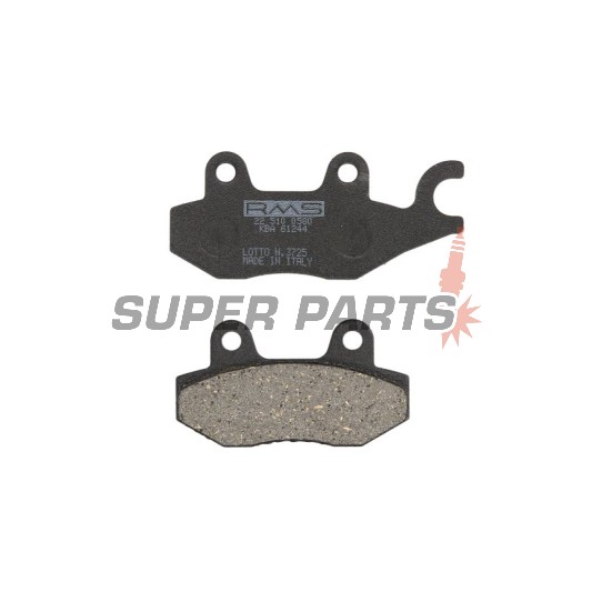 Τακάκια φρένων -RMS- 22 510 0580, Kymco Vitality 50 2004-2010
