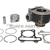 Σετ κυλίνδρου και πιστονιού -MOTORIX- 150cc (57.50mm), GY6 125/150cc, Kymco