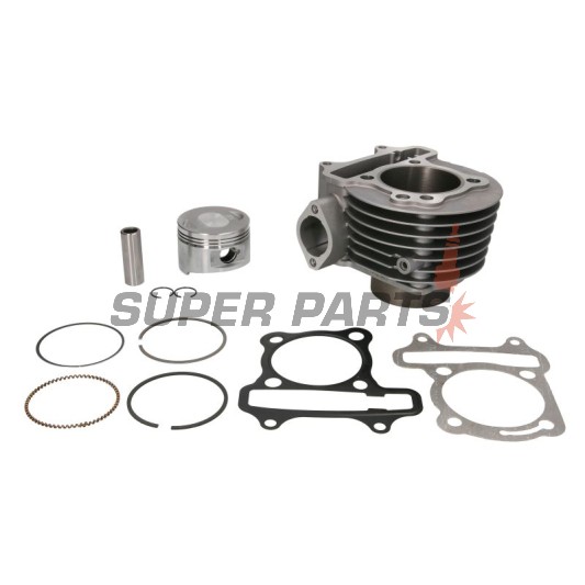 Σετ κυλίνδρου και πιστονιού -MOTORIX- 150cc (57.50mm), GY6 125/150cc, Kymco