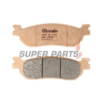 Τακάκια φρένων -BREMBO- 07043XS, Yamaha YP 125R/250R X-Max (2016)