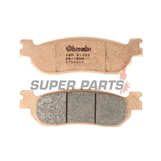 Τακάκια φρένων -BREMBO- 07043XS, Yamaha YP 125R/250R X-Max (2016)