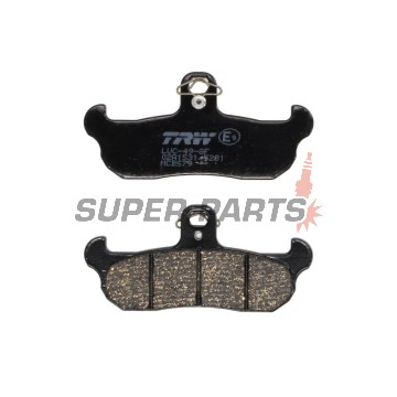Τακάκια φρένων -TRW- MCB579, Alfer, Aprilia AF1/Tuareg, Cagiva Freccia/WMX, Gilera RC, Husaberg, Husqvarna CR/TE/WR, Kram IT ER, Laverda CR, Moto Morini 125-600 (1987-2000)