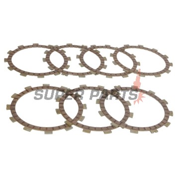 Σετ δίσκων συμπλέκτη -FERODO- FCD0208, Yamaha DT/RD/RZ/TT/XT/Wolverine/Banshee 250-400 1974-2004