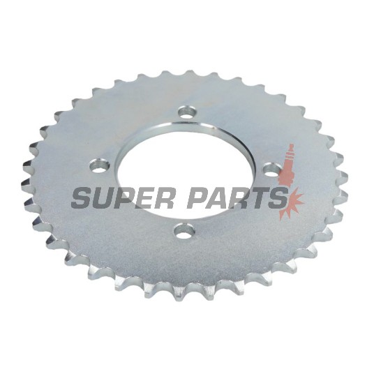 Πίσω γρανάζι -JT- JTR834,36, 36 δόντια, ατσάλινο, Yamaha BW 80 1986-1988, 1990, PW 80 1983-2010, RD 50/80 1982-1984, RT 100 1990-2000, TT-R 110 2008-2020, TT-R 50 2006-2020, TT-R 90 2000-2008, YB 100 1980-1994