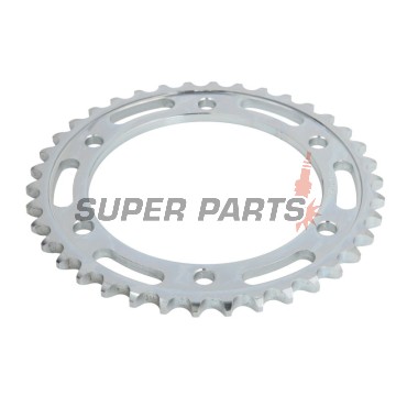 Πίσω γρανάζι -JT- JTR859,38, 38 δόντια, ατσάλινο, Yamaha FJ 1100 1984-1985, FJ 1200 1986-1997, FZR 1000 1987-1995, FZR 600 1994-1995, FZR 750 1987-1988, 1990-1992, FZS 600 1998-2004, GTS 1000 1993-2000, XJR 1200 1995-1998, XJR 1300 1998-2003