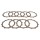 Σετ δίσκων συμπλέκτη -4 RIDE- TCS1176, Harley-Davidson V-Rod 1130/VRSCA/VRSCAW (2002-2007), Honda VF1000R/F Interceptor & VT1100 Shadow ACE/Aero (1984-2002), Triumph Daytona/Speed Triple/Sprint/Tiger 900-955i (1993-2006)