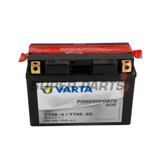 Μπαταρία -VARTA- YT9B-BS, 8Ah 12V