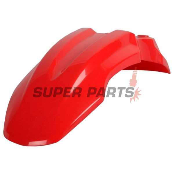 Μπροστινό φτερό Supermoto -POLISPORT- κόκκινο, HONDA CRF 50 2004-2023