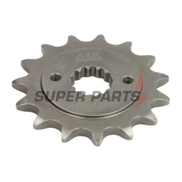 Μπροστινό γρανάζι -JT- JTF1401,15, 15 δόντια, Kawasaki KFX 400 2003-2006, KSF 400 2003-2006, Suzuki LT-R 450 2006-2010, LT-Z 400 2002-2016