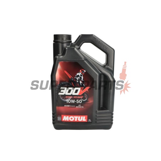 Λάδι κινητήρα -MOTUL- 10W50, πλήρως συνθετικό + εστέρας, 4L