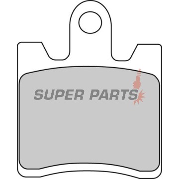 Τακάκια φρένων -FERODO- FDB2085EF, Suzuki Burgman 250 400/Yamaha FJR 1300 ABS (1998-2009)