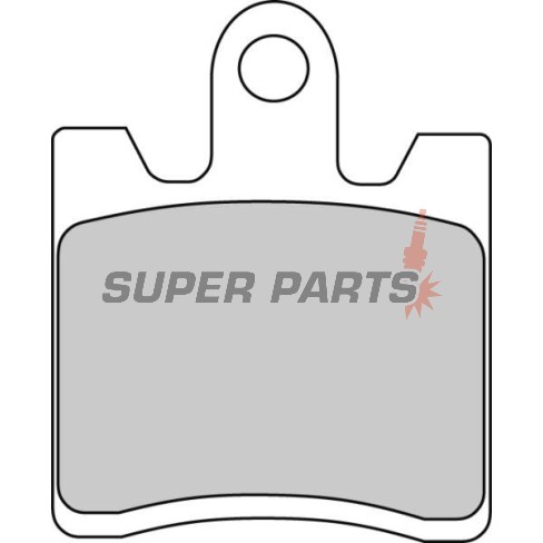Τακάκια φρένων -FERODO- FDB2085EF, Suzuki Burgman 250 400/Yamaha FJR 1300 ABS (1998-2009)