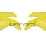 Μπροστινά πλαϊνά πλαστικά -POLISPORT- κίτρινα, SUZUKI RM-Z 450 2005-2006
