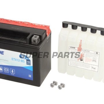 Μπαταρία -EXIDE- YTX12-BS, 10Ah 12V