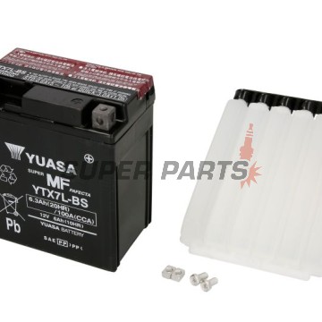 Μπαταρία -YUASA- YTX7L-BS, 6Ah 12V