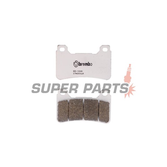 Τακάκια φρένων -BREMBO- 07HO50LA, Honda CBR 600RR, CBR 1000RR Fireblade (2004-2012)