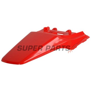 Πίσω φτερό/ουρά -POLISPORT- κόκκινο, HONDA CRF 50 2004-2023