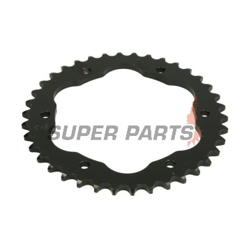 Πίσω γρανάζι -JT- JTR761,38, 38 δόντια, ατσάλινο, Ducati 1098 1098 2007-2009, 1198 1198 2009-2011, 1199 1199 2015, Diavel 1198 2011-2017, Monster 1200 2014-2017, Panigale 1103 2018-2019, Panigale 1199 2012-2017, Panigale 1285 2015
