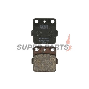 Τακάκια φρένων -FERODO- FDB381P, Arctic Cat DVX, Honda ATC/TRX Fourtrax/Sporttrax/Rancher, Husqvarna WR, Kawasaki Lakota/KFX/KSF/Prairie/KX/Tecate, Kymco MXU, Suzuki LT/LT-Z/RM, Yamaha Grizzly/Raptor/Warrior/Wolverine/Blaster/Bansh