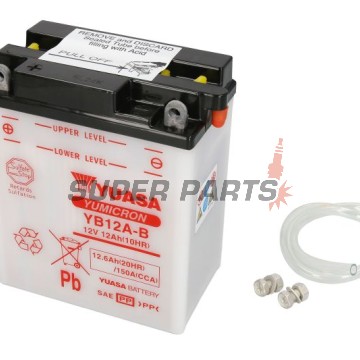 Μπαταρία -YUASA- YB12A-B, 13Ah 12V