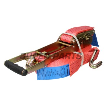 Ιμάντας πρόσδεσης -CARGOPARTS- 12m, με καστάνια, 550daN