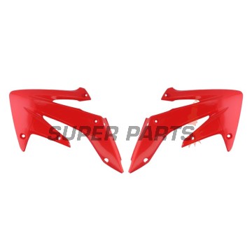 Μπροστινά πλαϊνά πλαστικά -POLISPORT- κόκκινα, HONDA CRF 250 2004-2009
