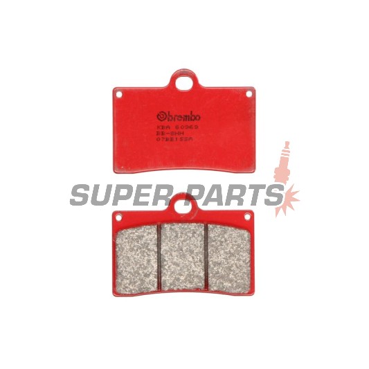 Τακάκια φρένων -BREMBO- 07BB15SA, Aprilia/Beta/Bimota/Cagiva/Ducati/Husqvarna/KTM/Laverda/Moto Guzzi/MZ/MUZ/Norton/Sachs/Yamaha 125-1100cc (1988-2007)