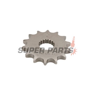 Μπροστινό γρανάζι -JT- JTF426,14, 14 δόντια, Hyosung Cruise 125 1997, Suzuki DR 100 1983-1990, DR 125 1982-1985, GN 125 1982-1983, 1991-2001, GS 125 1983-2000, RM 100 1976-1977, SP 100 1983