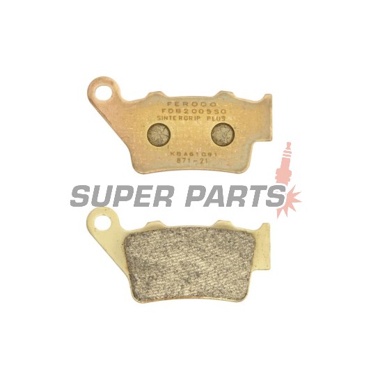 Τακάκια φρένων -FERODO- FDB2005SG, Aprilia ETV Caponord/Pegaso, BMW C/C1/F/S, Ducati Monster/Scrambler, Gas Gas EC/MC, Honda CB/NX/SLR, Husaberg FE/FC, Husqvarna CR/SM/TC/TE/WR, KTM Duke/EXC/LC4/SX/Super Duke, Triumph Street Tr