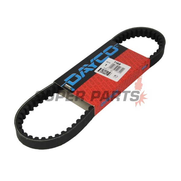 Ιμάντας -DAYCO- DAY7168, 724x17.5mm, Kymco Fever/K12/KB 50 1994-2001, Piaggio Vespa ET2/Quartz/Sfera/Zip/Zip SP/Zip+Zip 50 1992-2004