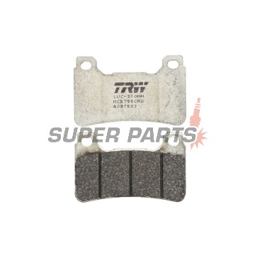 Τακάκια φρένων -TRW- MCB755CRQ, Honda CB 1000R, CBR 600RR/1000RR Fireblade - 600/1000cc, 2003-2016