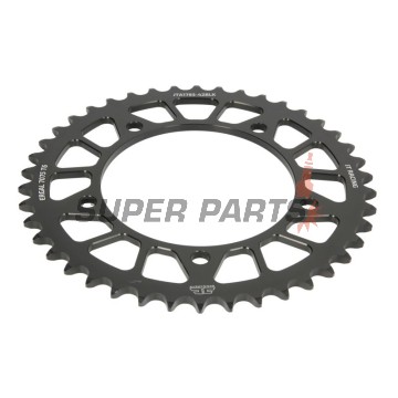 Πίσω γρανάζι -JT- JTA1793,42BLK, 42 δόντια, μαύρο, αλουμινίου, Suzuki GSX-R 1000 2001-2006, GSX-R 750 2000-2005
