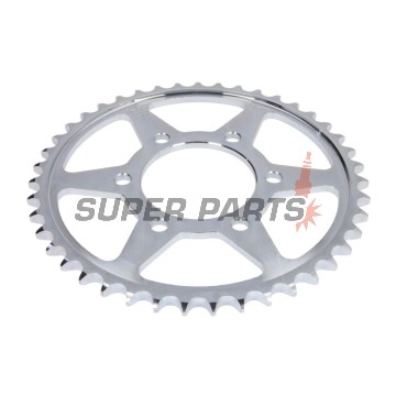 Πίσω γρανάζι -JT- JTR827,43, 43 δόντια, ατσάλινο, Suzuki GSX 1100 1988-1996, GSX-R 1000 2001, GSX-R 1100 1990-1998, RF 900 1994-2000