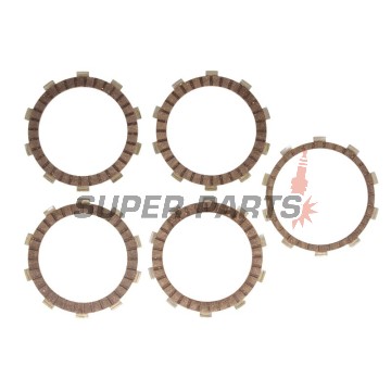 Σετ δίσκων συμπλέκτη -TRW- MCC462-5, Yamaha WR 125 (2009-2016), YZ 125 (2008-2013), YZF-R125 (2008-2013)