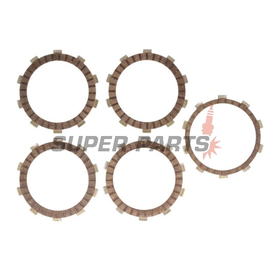 Σετ δίσκων συμπλέκτη -TRW- MCC462-5, Yamaha WR 125 (2009-2016), YZ 125 (2008-2013), YZF-R125 (2008-2013)