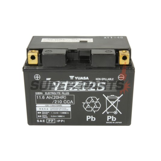 Μπαταρία -YUASA- YTZ12S, 12Ah 12V