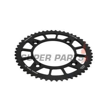 Πίσω γρανάζι -JT- JTA215,50BLK, 50 δόντια, μαύρο, αλουμινίου, Betamotor RR 400 2013-2016, Honda CR 80 1985-2007, CR 85 2003-2007, CRF 150 2007-2021
